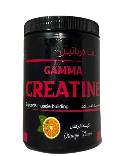 Gamma Creatine Monohydrate 300gm orange flavor supplement Egypt