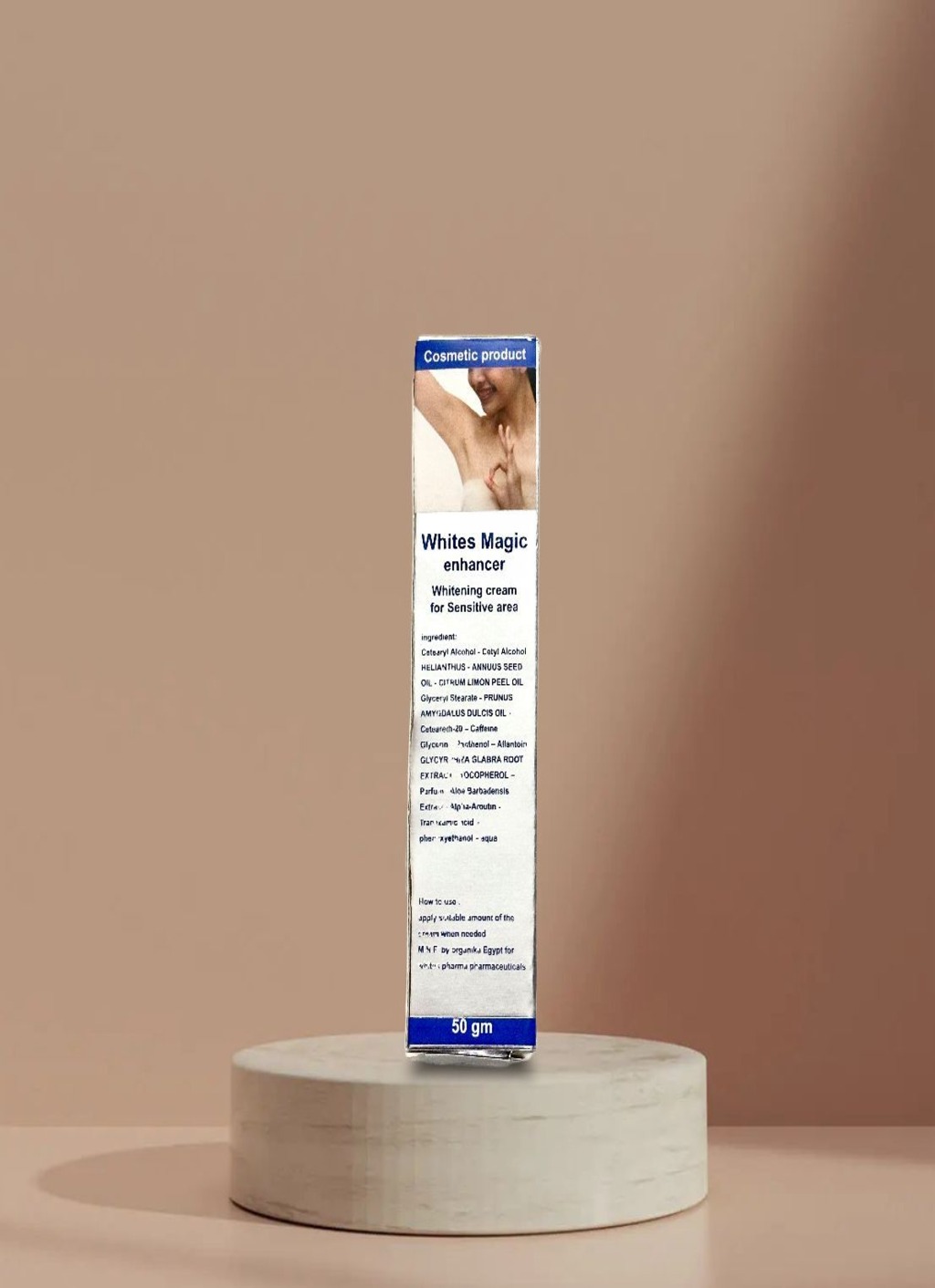 Whites Magic Whitening Cream for sensitive areas skin lightening and fragrance cream